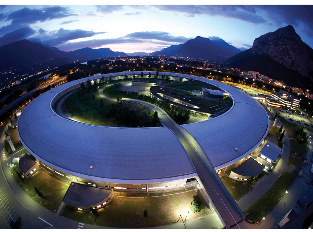 The European Synchotron Radiation Facility (ESRF) in Grenoble, France.