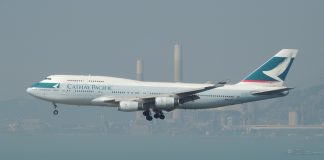 Cathay Pacific 747