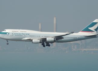 Cathay Pacific 747