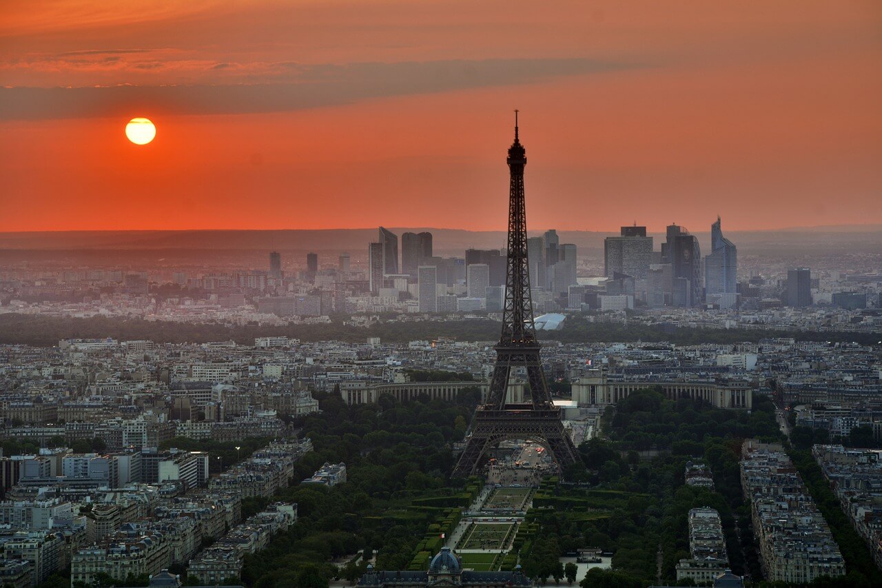 Paris Eiffel Tower La Defense