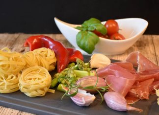 Raw Italian Ingredients