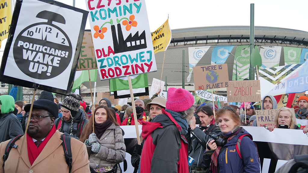 Katowice Climate Protest