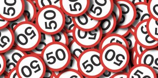 Speed limit signs - 50