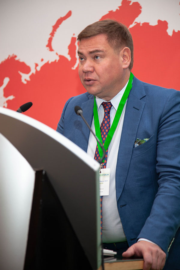 Aleksey Borisov at InterEcoForum