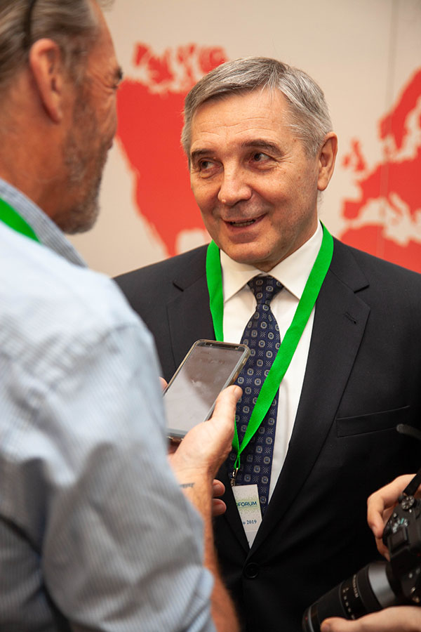 Sergey Shumkov at InterEcoForum