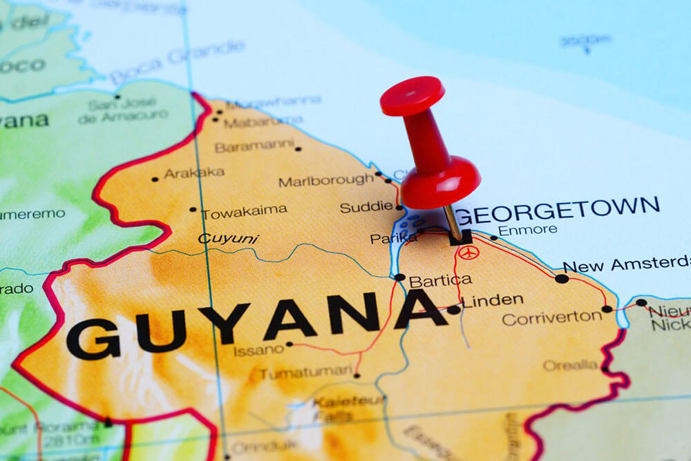 Guyana map