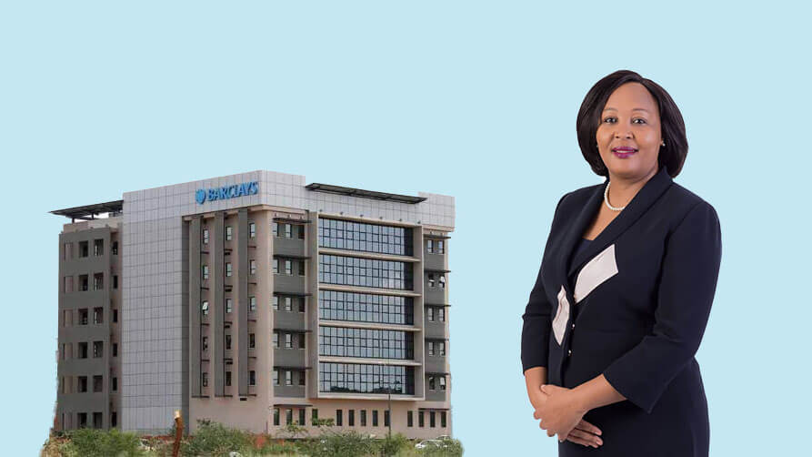 Barclays Botswana Head Office and CEO Keabetswe Pheko-Moshagane