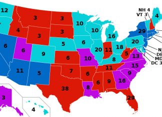 US 2020 election map