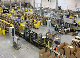Amazon warehouse in Spain