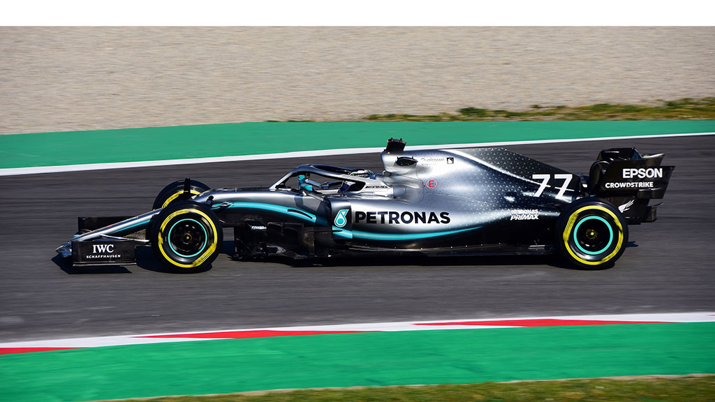 2019 Mercedes F1 car
