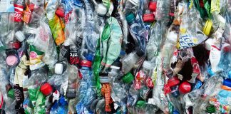 PET plastic waste
