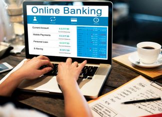 Online Banking, Laptop