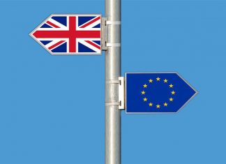 flags uk eu, brexit