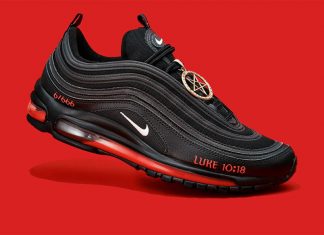 Limited-edition Nike Air Max 97s trainers: Satan Shoes