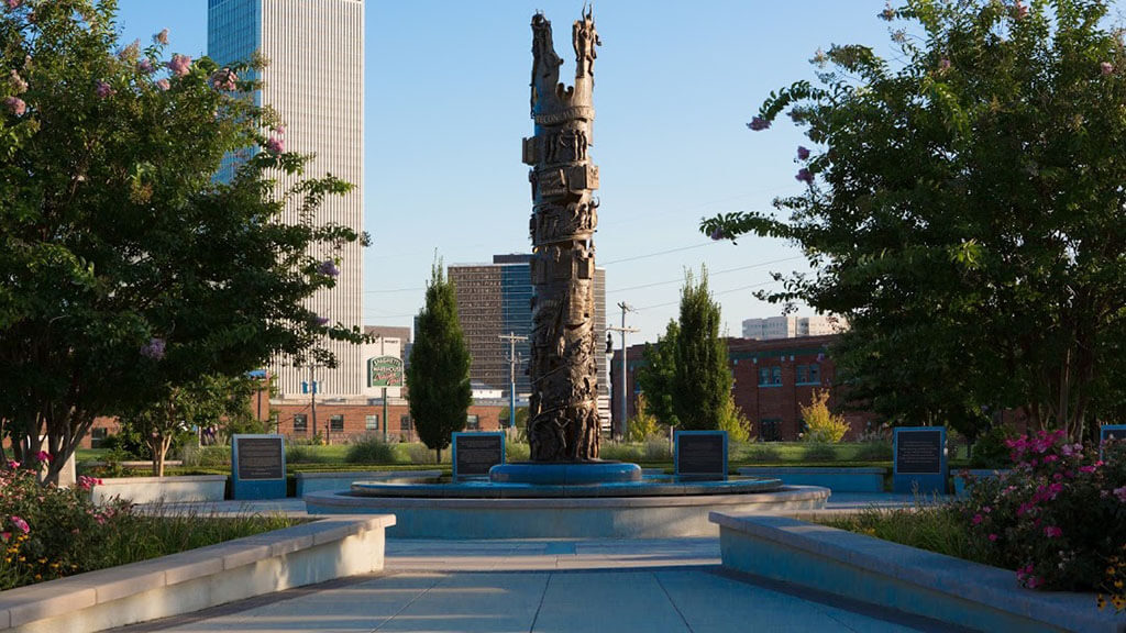 Tulsa Massacre memorial