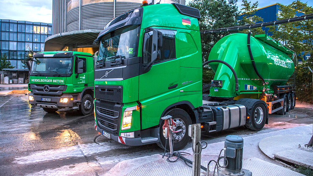 Cement trucks, Heidelberg Cement AG