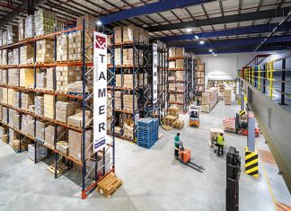 Tamer Group, logistics, warehousing
