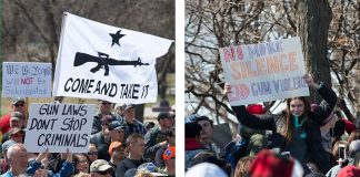 Gun Rights and Gun Control Protests