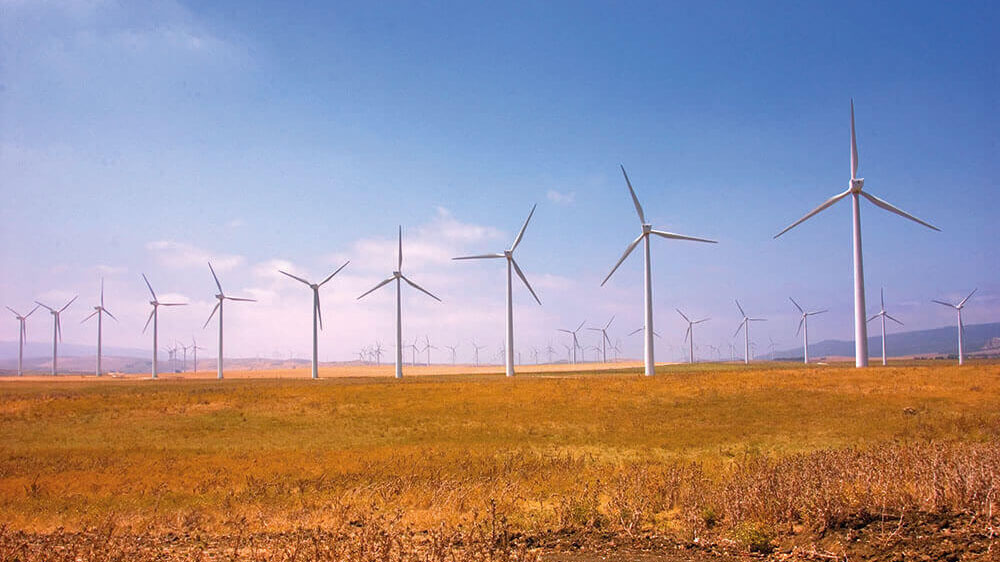 Wind farm, Tarifa, Spain — green energy