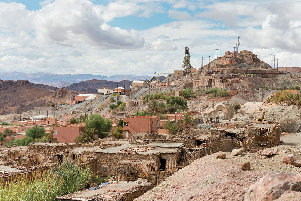 Cobalt mine, Morocco