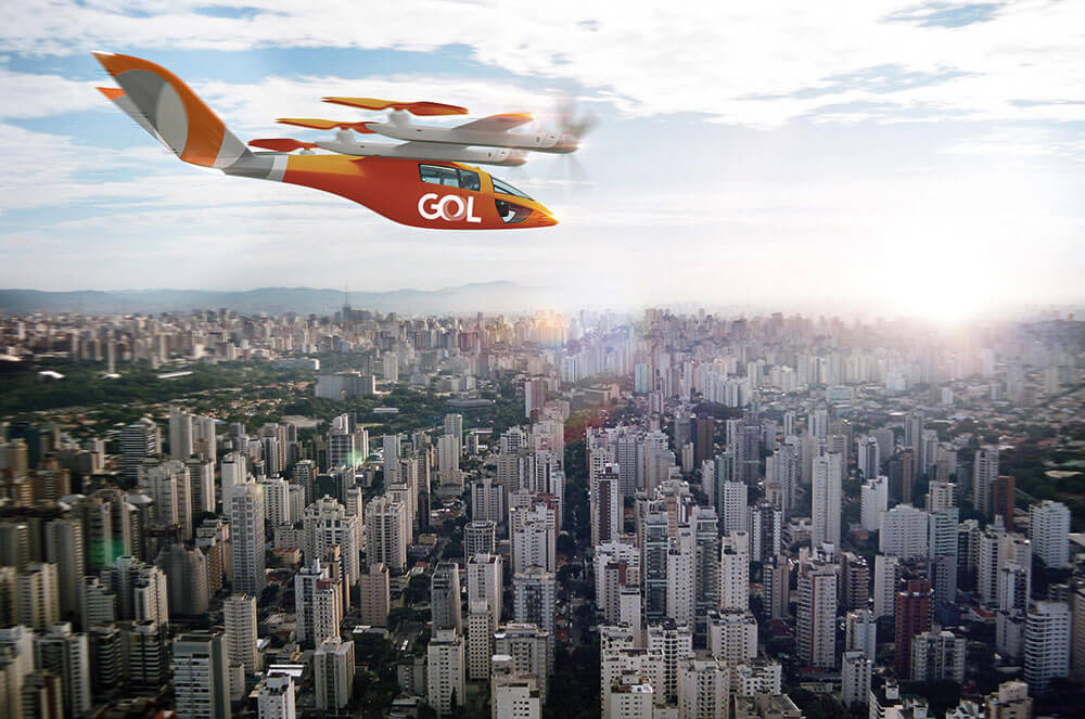 GOL eVTOL air taxi, Brazil