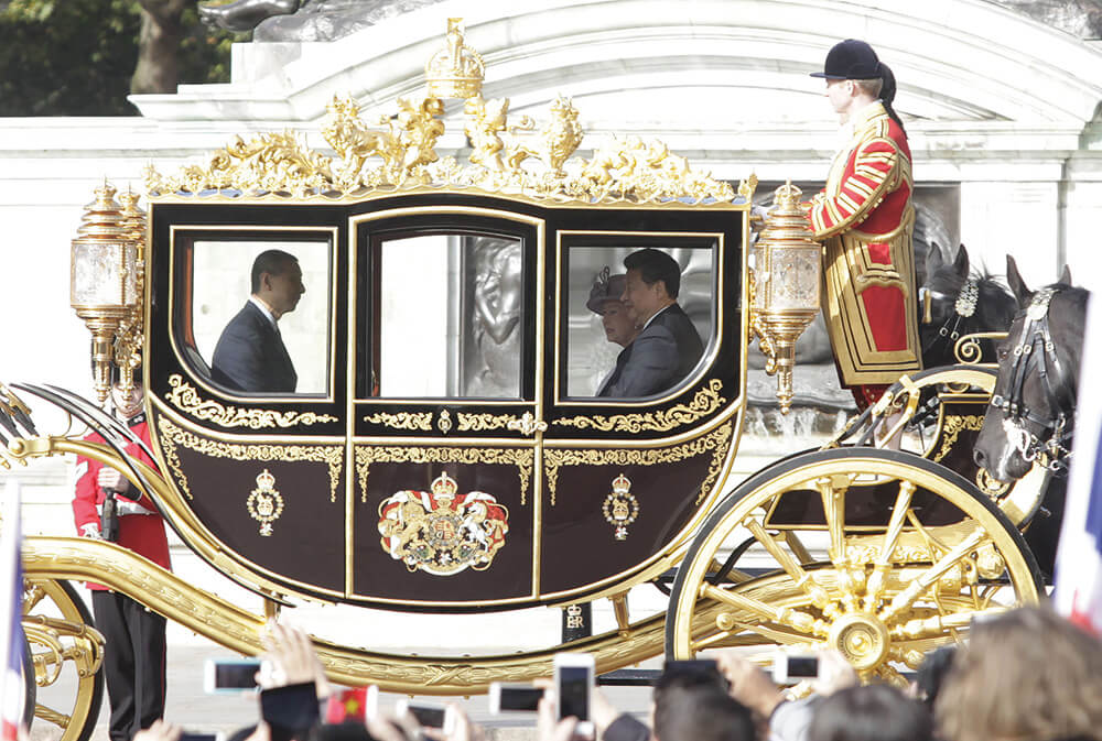 Queen Elizabeth and Xi Jinping, state visit
