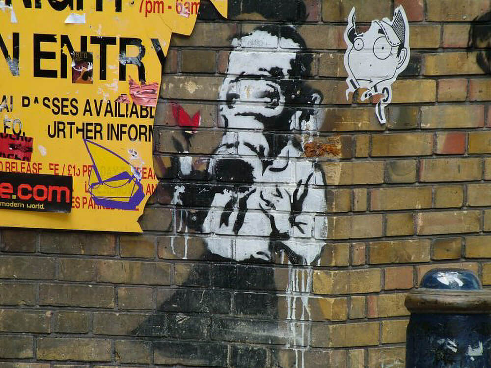 Banksy street art