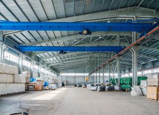 Warehouse interior