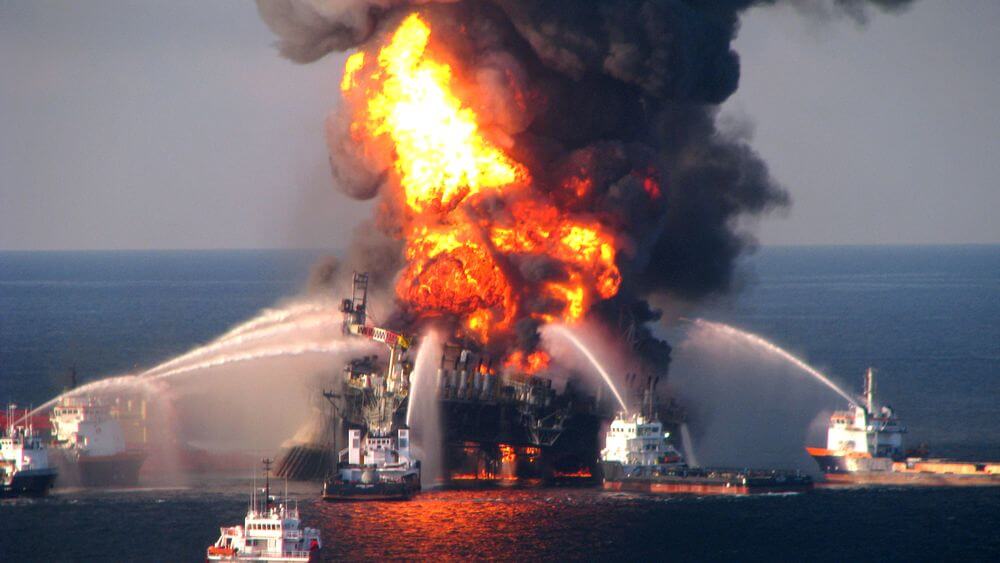 Deepwater Horizon, BP profits illustration