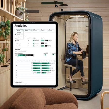 Framery Analytics Pod plus app