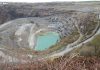 Delabole slate quarry, Cornwall, UK. Wage increases
