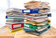Files and folders, badmin illustration