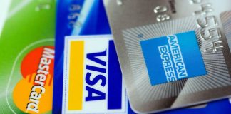 Credit cards, payment, corporate spending illustration